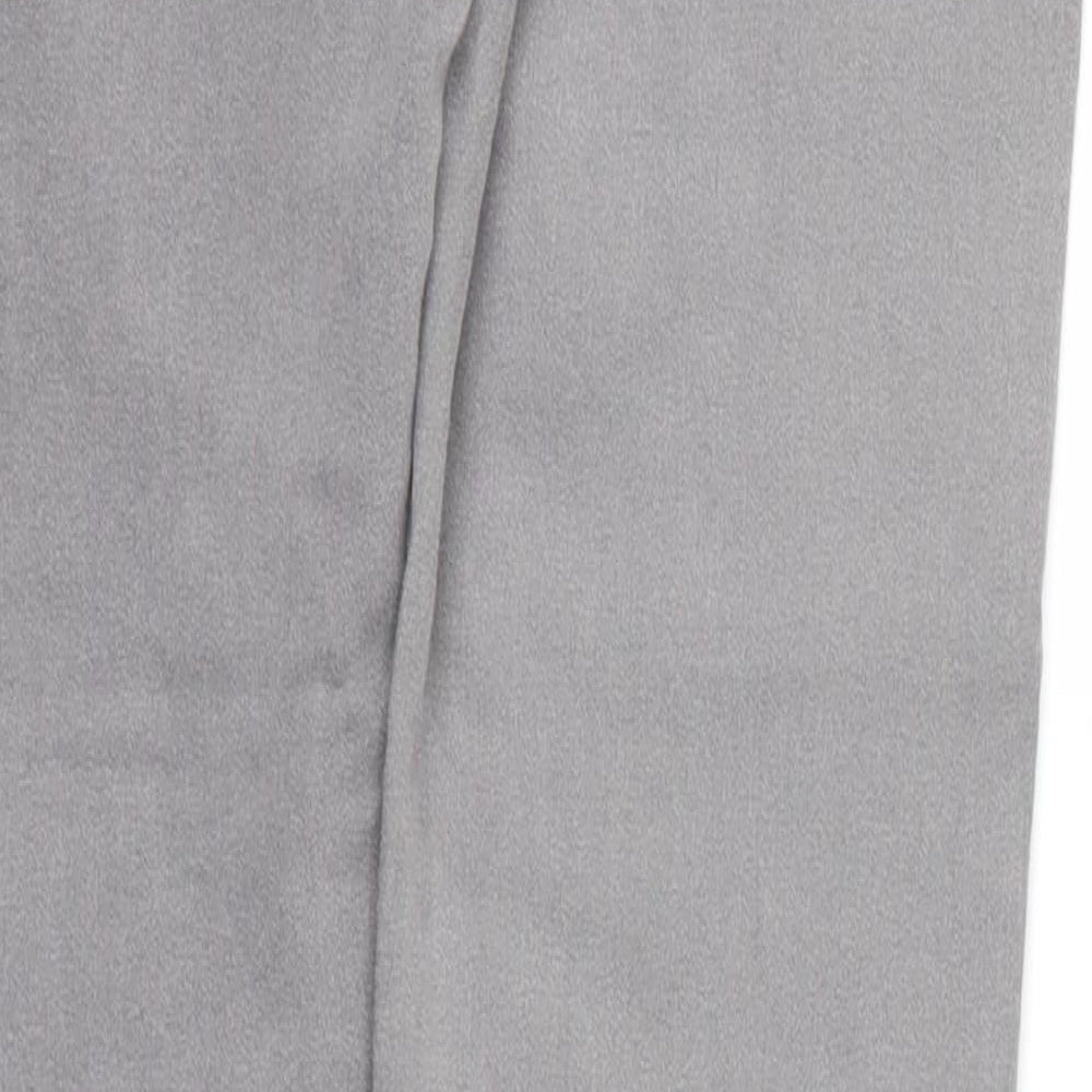 Brand and care label for Denim & Co. women’s green jegging trousers, size UK 10, 30-inch leg