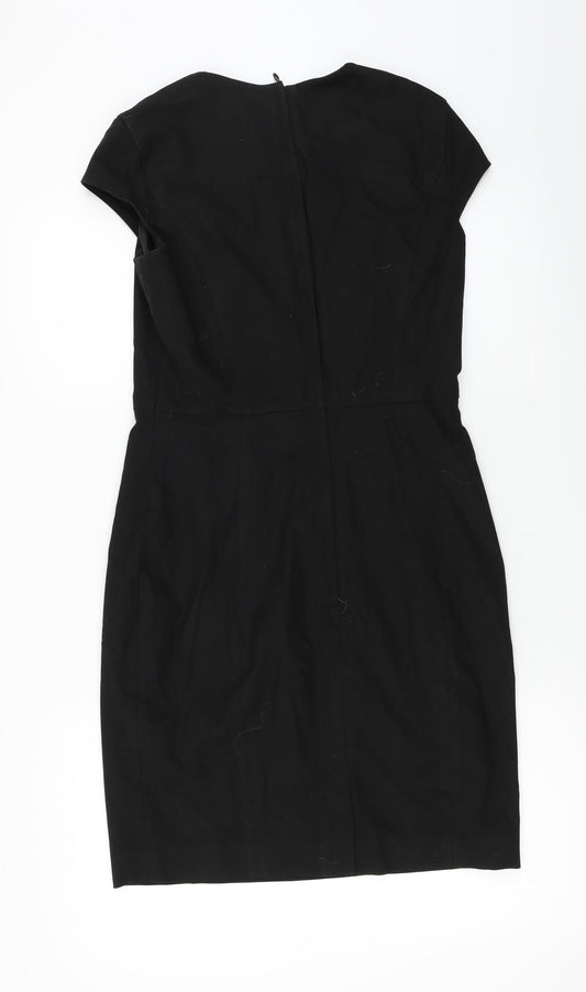 H&M Womens Black A-Line Size 8