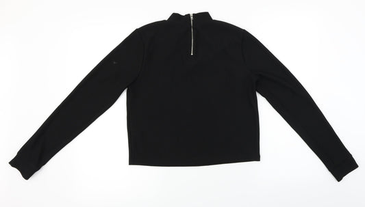 Limited Edition Womens Black Pullover Jumper Size 10