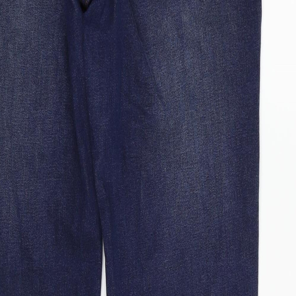 blue motion Womens Blue Straight Jeans Size 32 in L31 in
