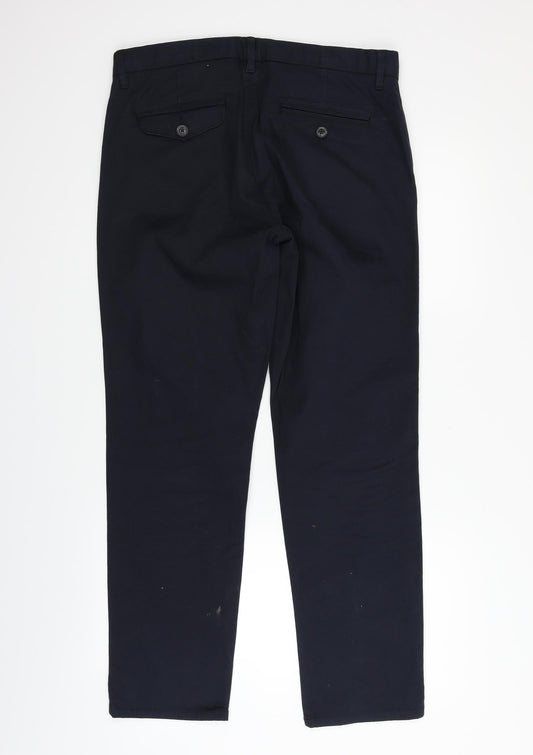 NEXT Womens Blue Trousers Size 32 in L32 in