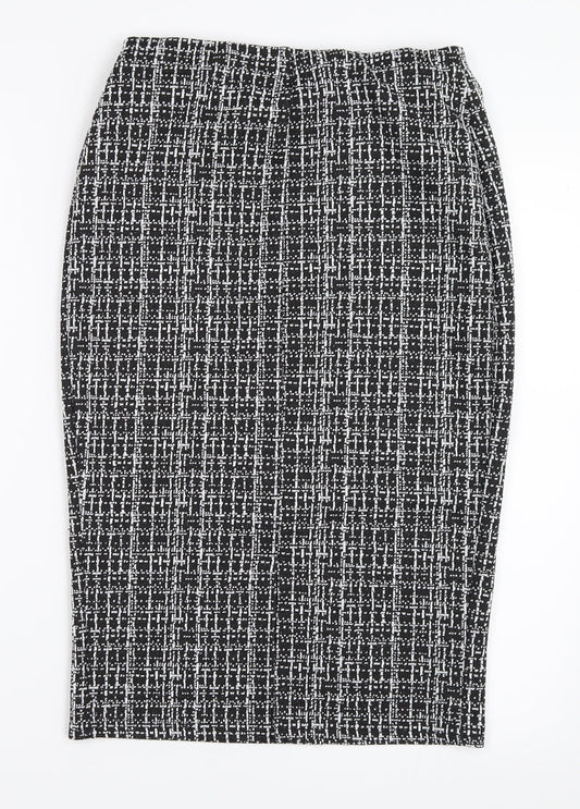 Papaya Womens Black Straight & Pencil Skirt Size 8