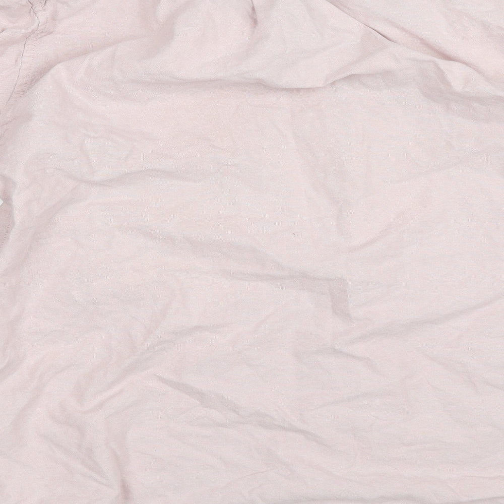 Primark Mens Pink Button-Up Size M