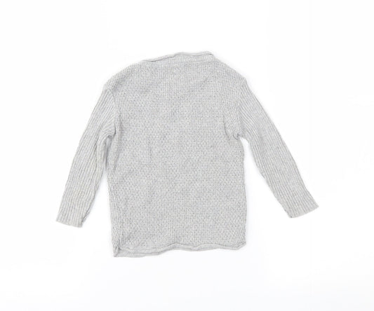 River Island Baby Grey Pullover Jumper Size 9-12 Months
