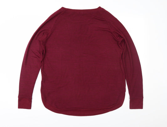 Gap Womens Purple Pullover Jumper Size M