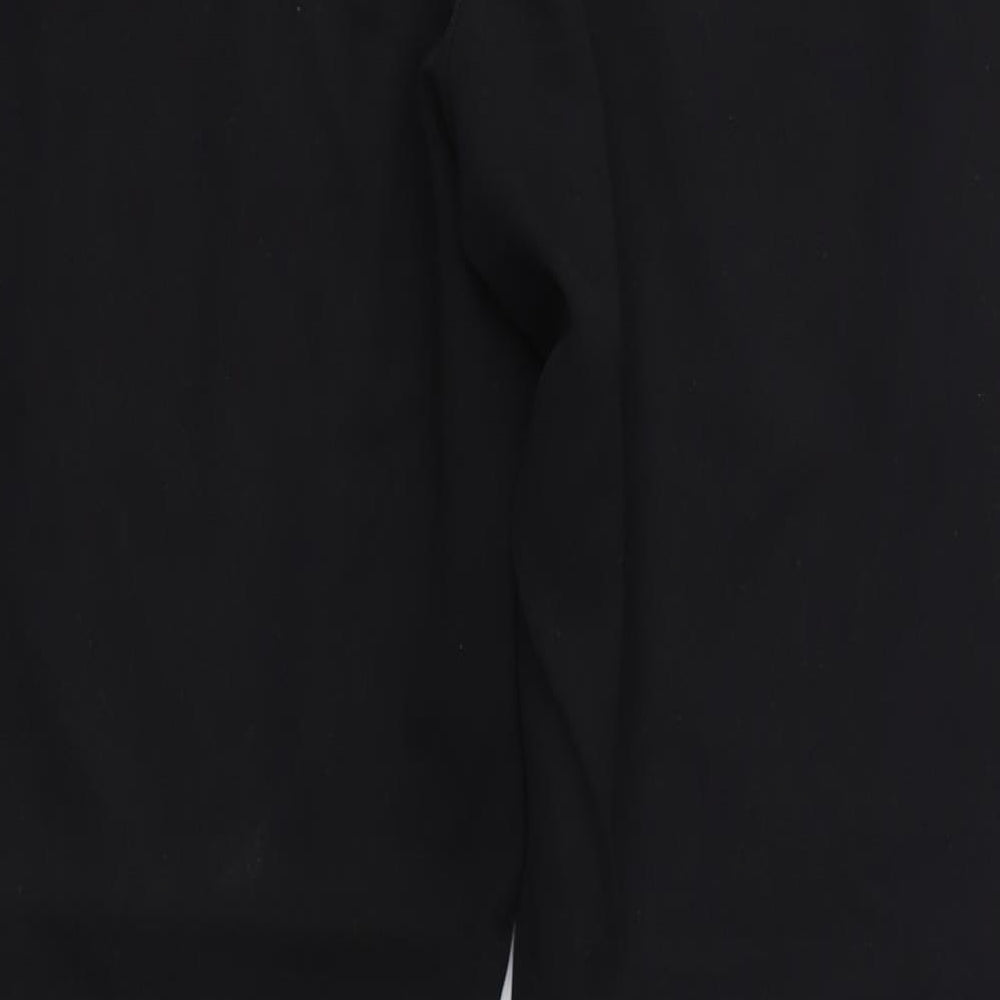 H&M Womens Black Trousers Size 16 L28 in