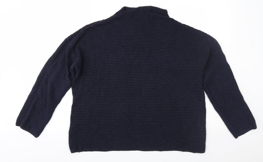 H&M Womens Blue Pullover Jumper Size M