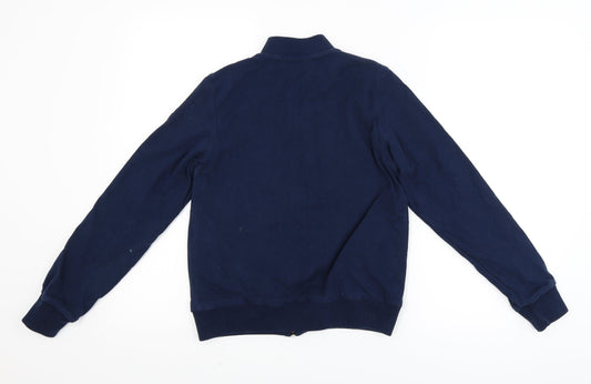 Daughters of Denim Womens Blue Full Zip Jumper Size 10
