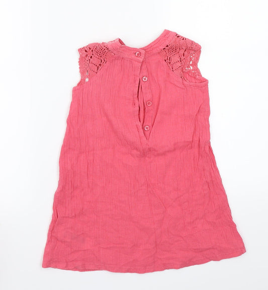 Mothercare Girls Pink A-Line Size 3-6 Months