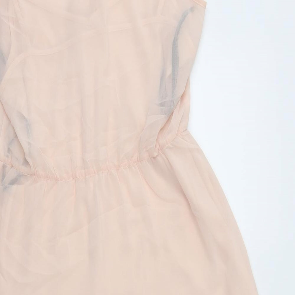Atmosphere Womens Pink Shirt Dress Size 14