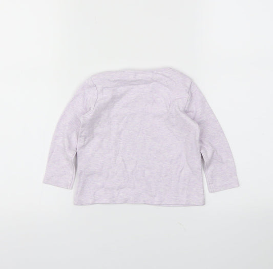 NEXT Boys Purple Basic T-Shirt Size 12-18 Months