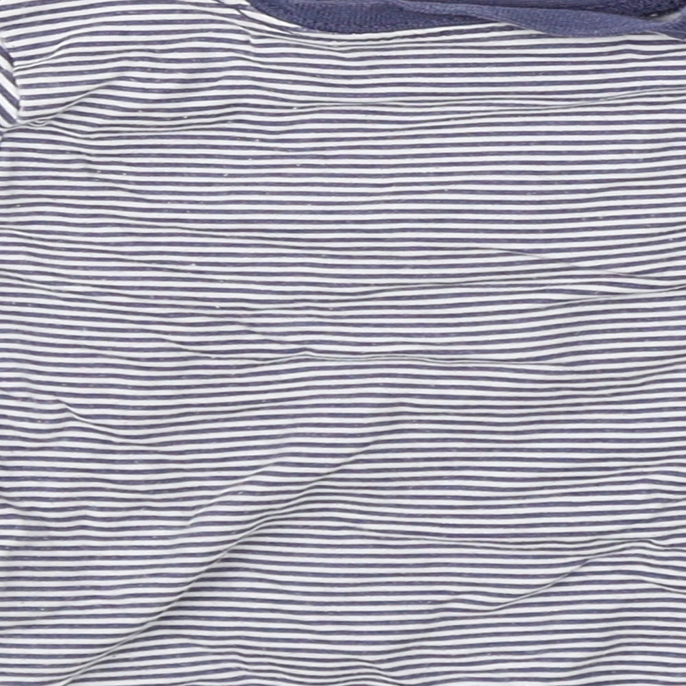 George Baby Blue Striped Jersey T-Shirt Size 9-12 Months - Tigger