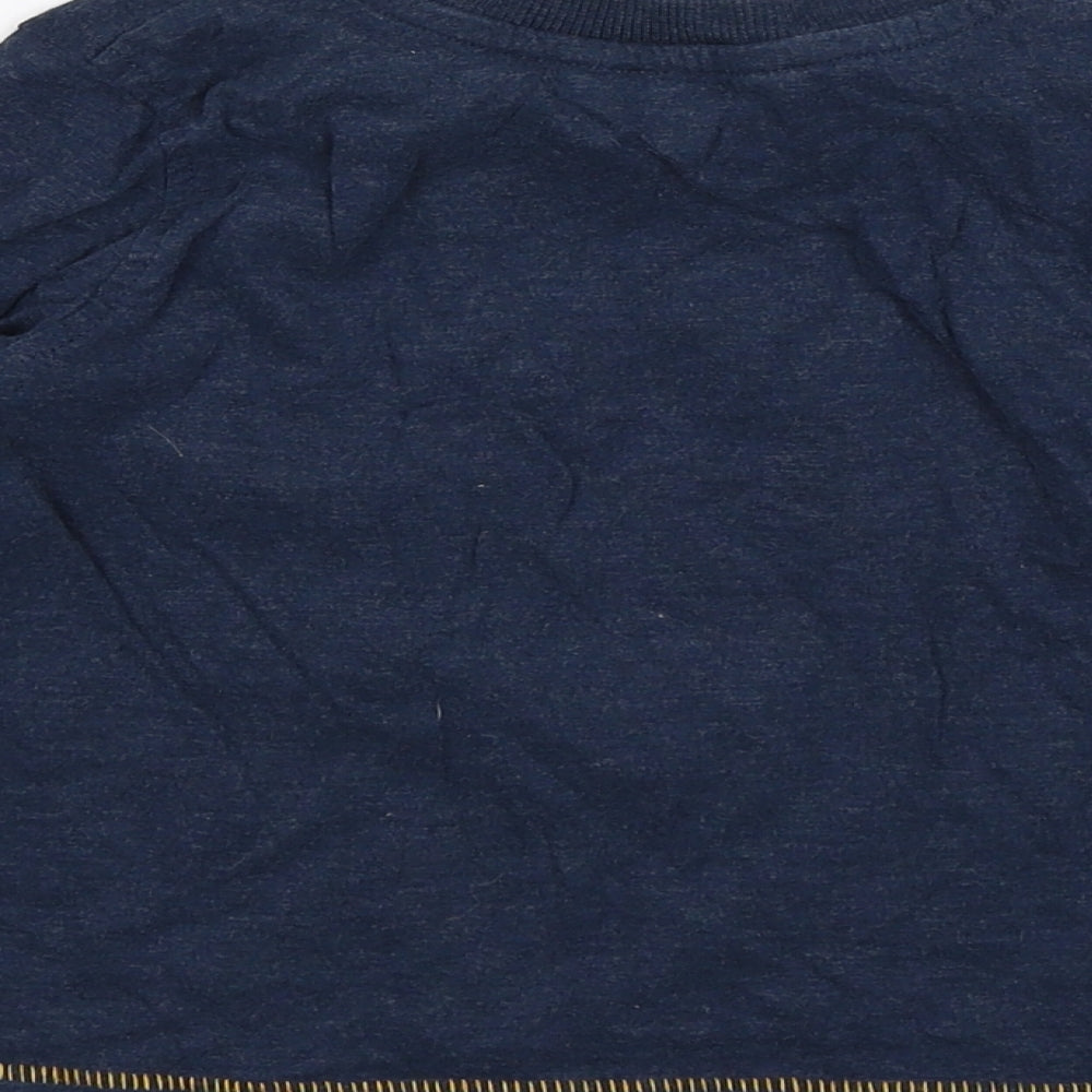 Brand and care label for George Baby Blue Jersey T-Shirt, size 18-24, Months - Ready to roll