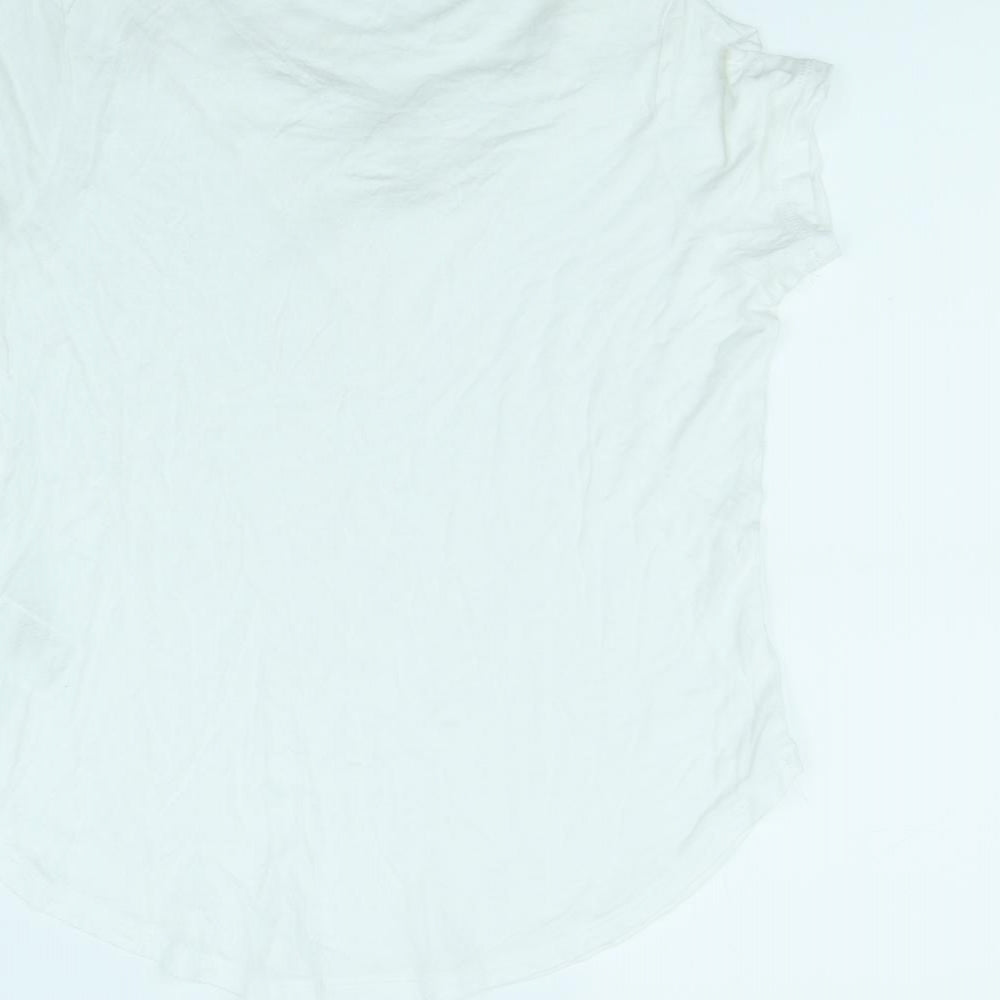 H&M Womens White Basic Tank Size S
