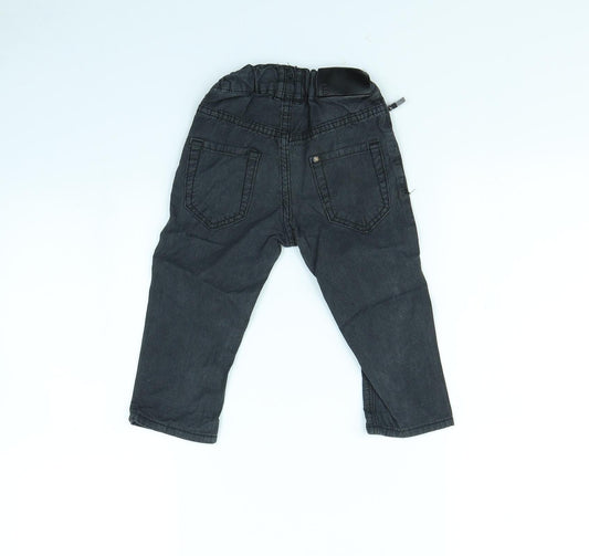 H&M Boys Blue Capri Trousers Size 9 Months