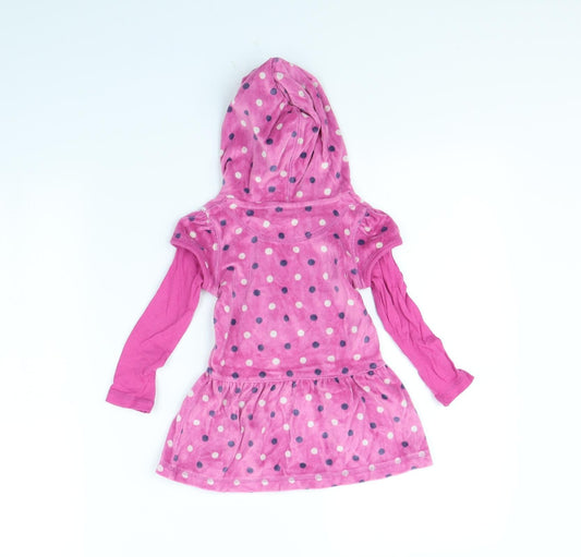 Cherokee Girls Purple Shift Size 9-12 Months