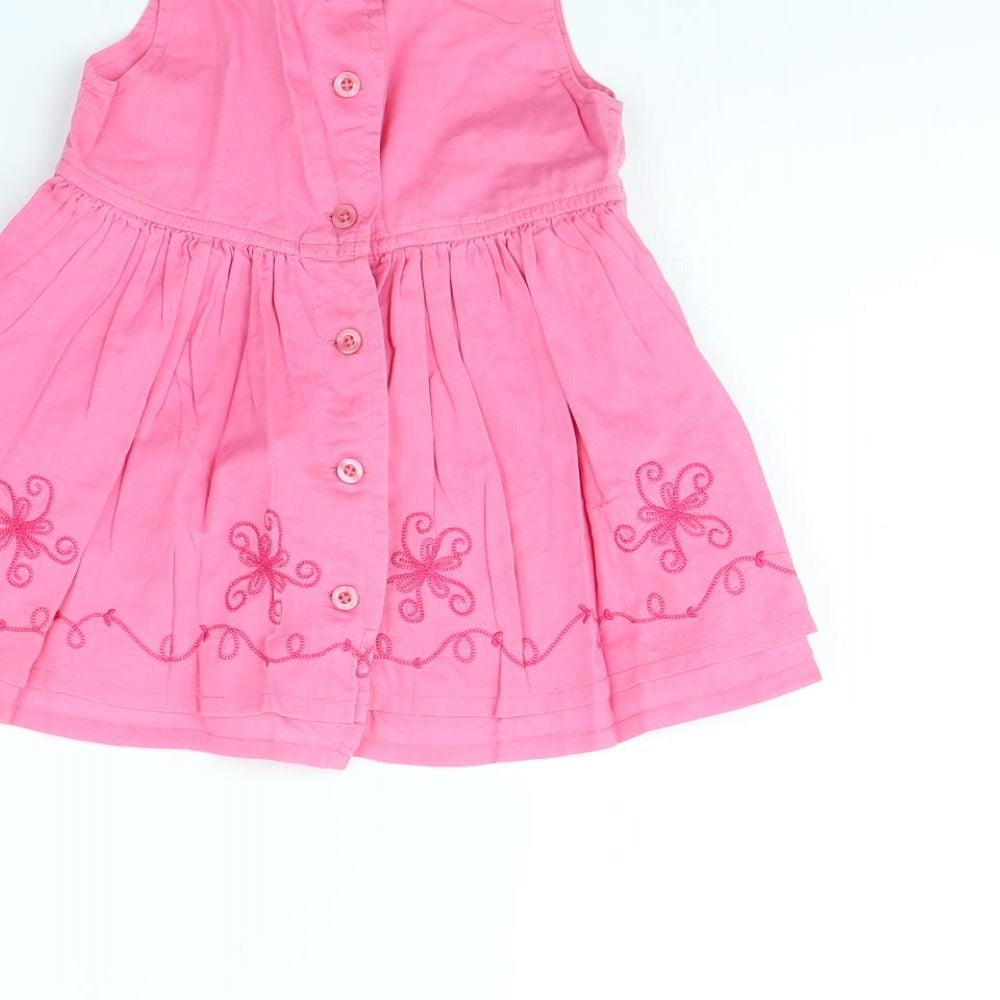 NEXT Girls Pink Fit & Flare Size 12 Months