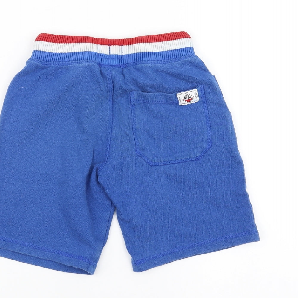 NEXT Boys Blue Sweat Shorts Size 6 Years