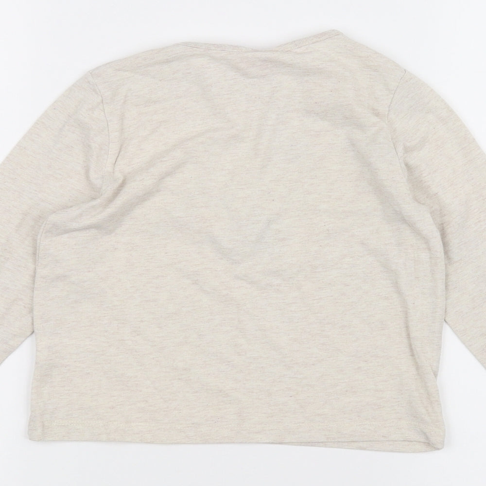 Disney Girls White Basic T-Shirt Size 6-7 Years - Rabbit