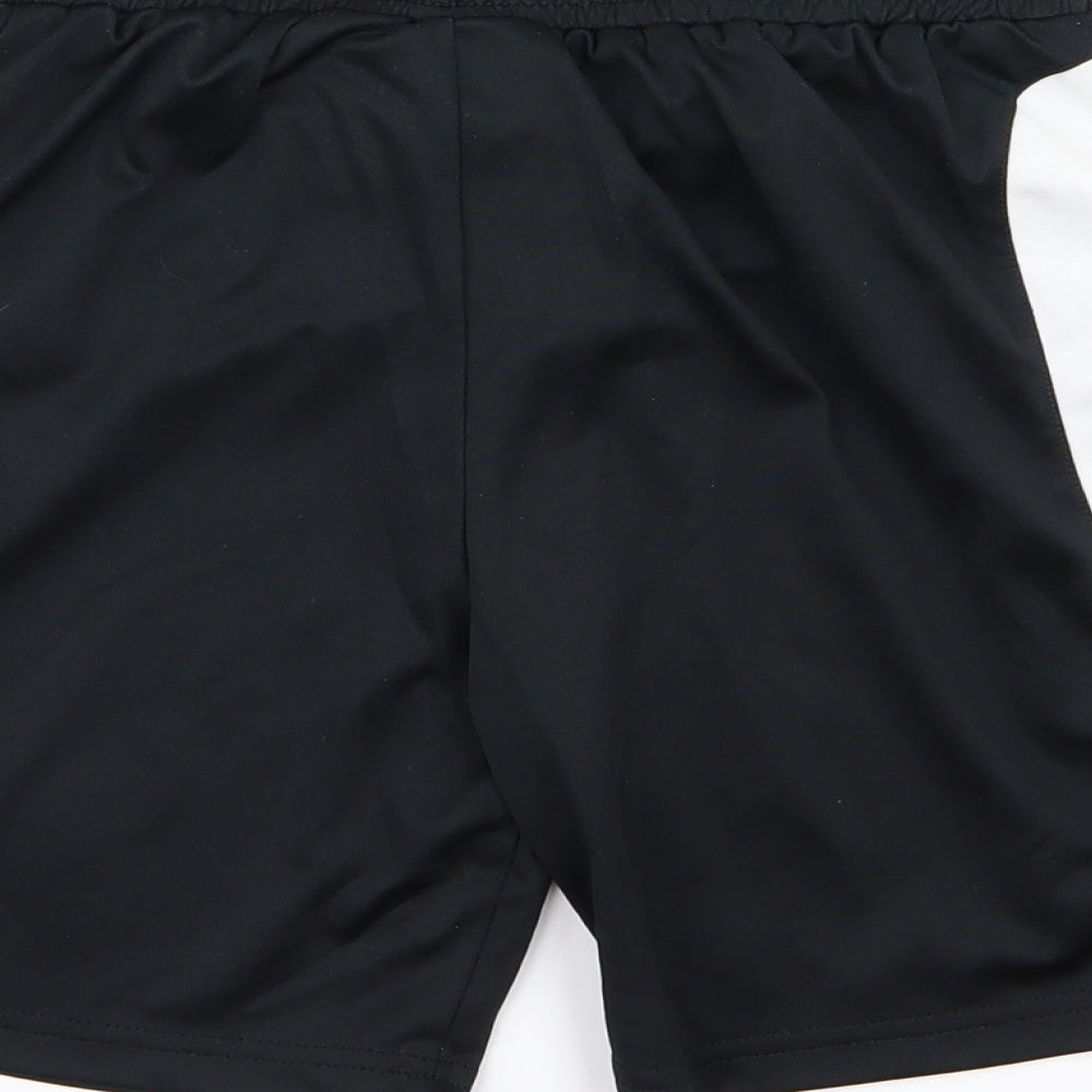 Preworn Boys Black Sweat Shorts Size M