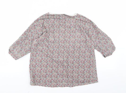 NEXT Girls Green Fair Isle Top Pyjama Top Size 9 Years