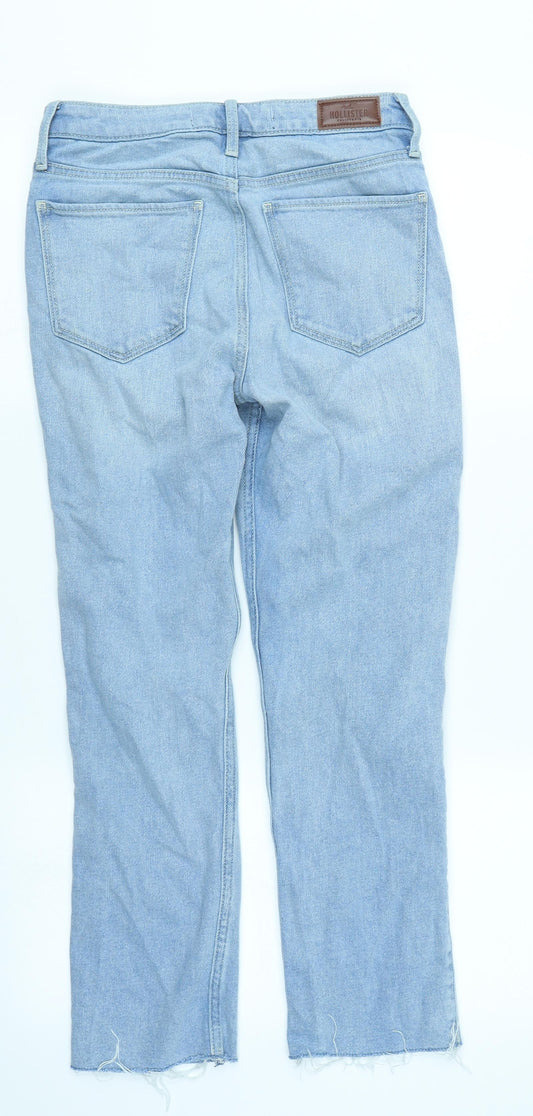 Hollister Womens Blue  Denim Straight Jeans Size 26 in L26 in