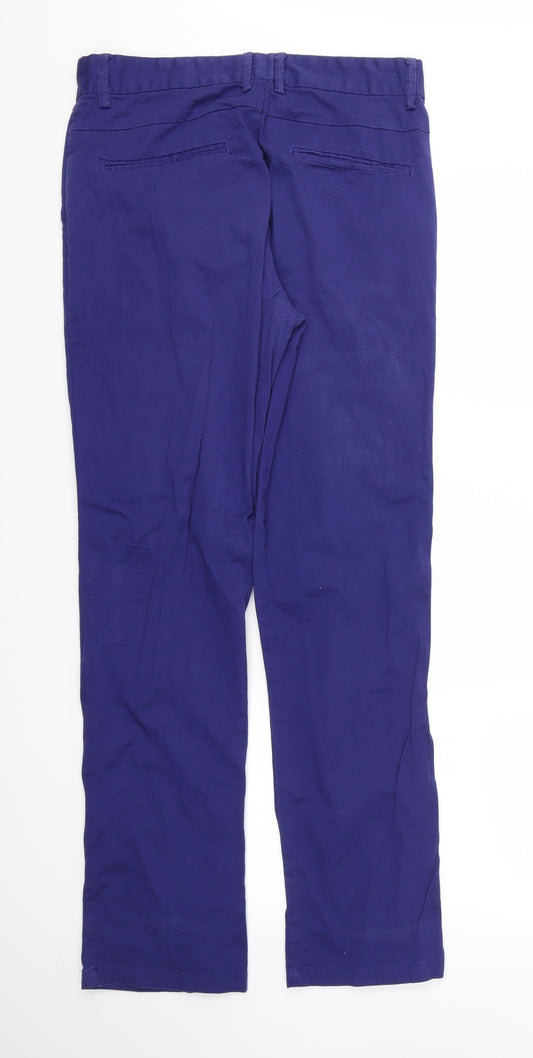 EPTISON Womens Blue Trousers Size 32 L30 in
