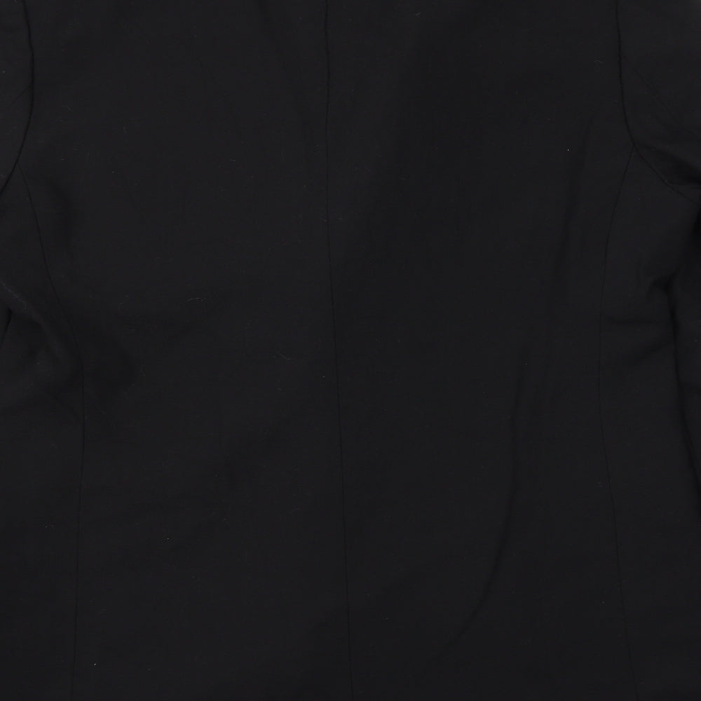 Brand and care label for Preworn men’s beige jacket blazer, size 40