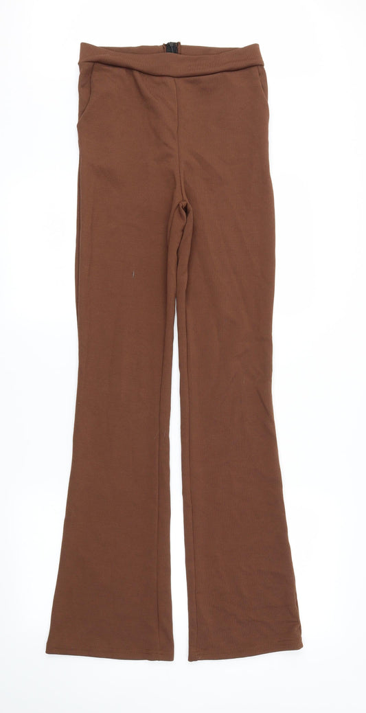 boom studio Womens Brown Basic T-Shirt Size M - Trousers included