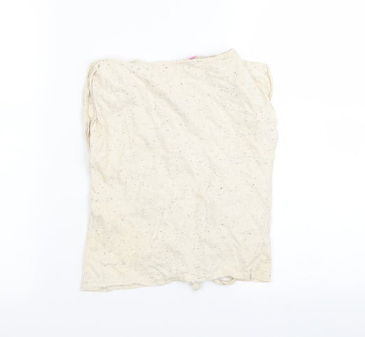 YD Girls Beige Basic T-Shirt Size 10 Years