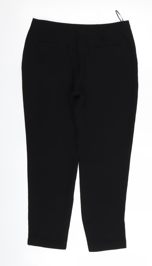 NEXT Womens Black Trousers Size 10 L27 in