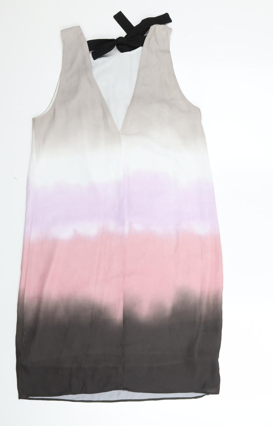 H&M Womens Multicoloured A-Line Size 8