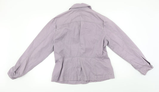 George Womens Purple Jacket Size 16