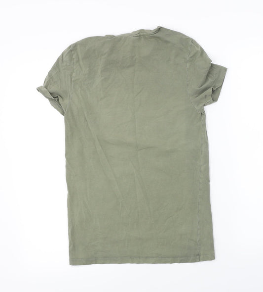 ASOS Mens Green T-Shirt Size S
