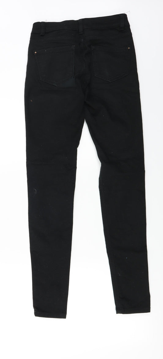 New Look Womens Black Skinny Jeans Size 8 L28 in