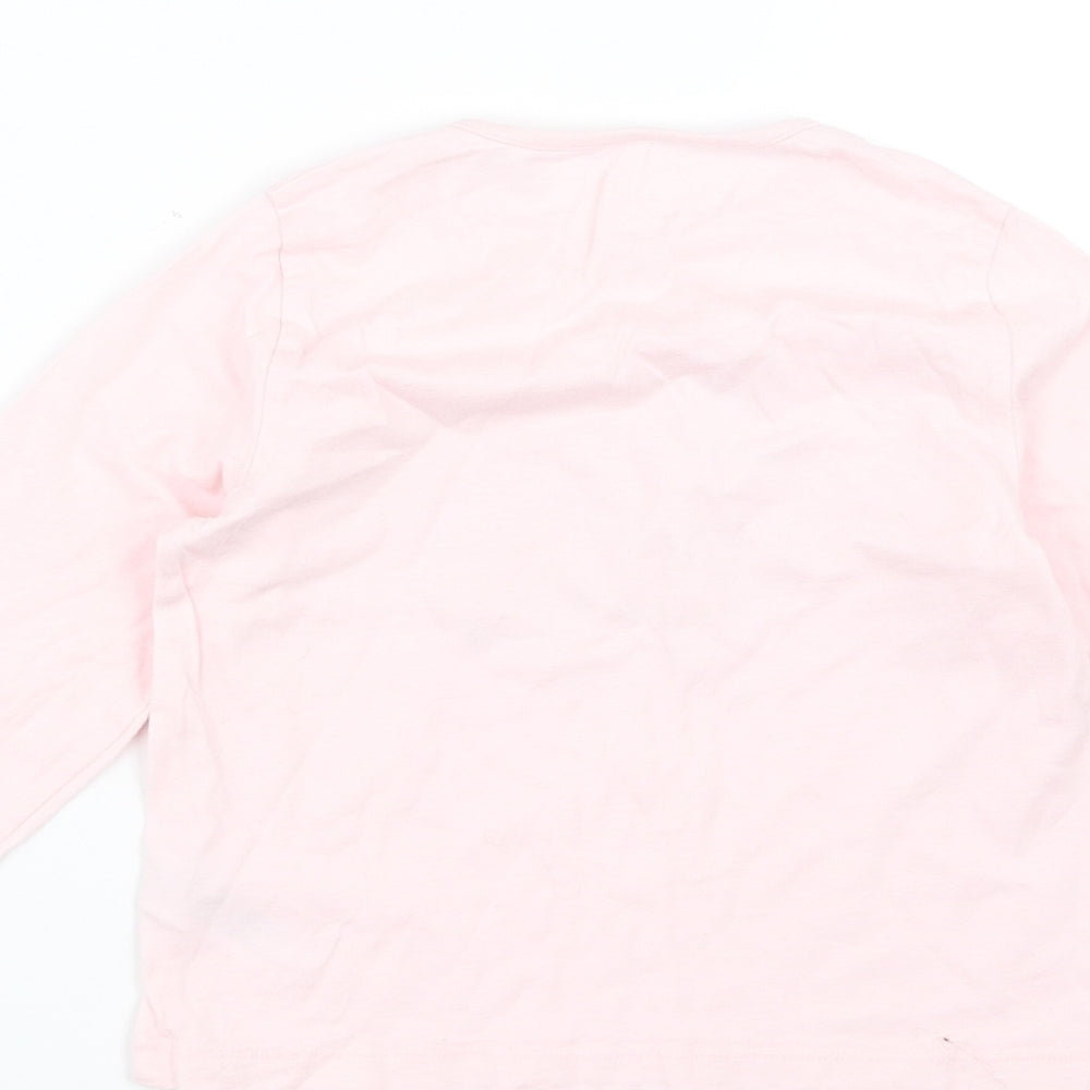 Young Dimension Girls Pink Basic T-Shirt Size 6-7 Years - animals
