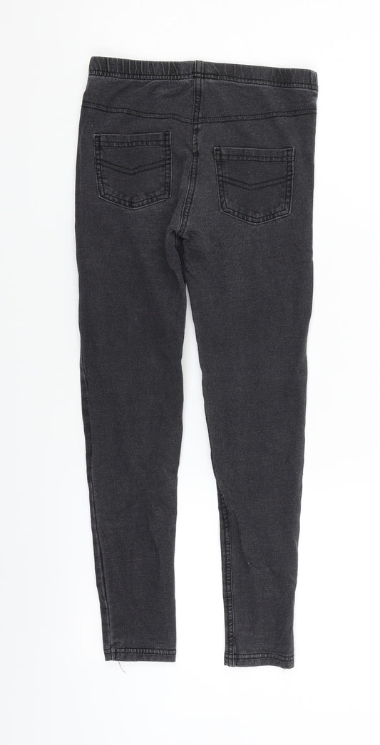 George Girls Black Skinny Jeans Size 9-10 Years