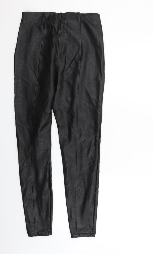 New Look Womens Black Trousers Size 12 L27 in