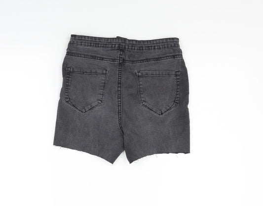 deniem & co Womens Grey Hot Pants Shorts Size 12