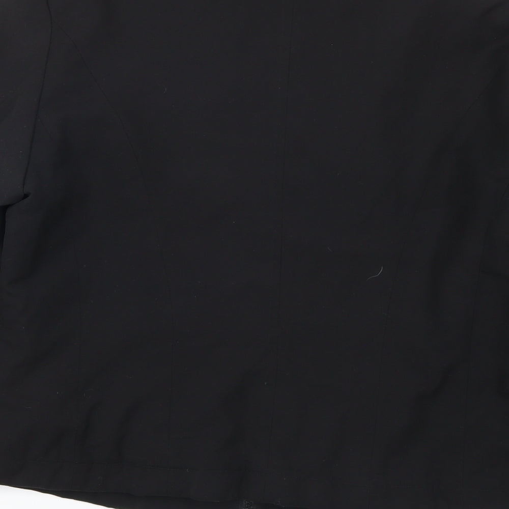 New Look Womens Black Jacket Coat Size 14