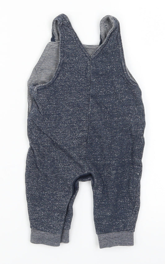 George Boys Blue Coverall One-Piece Size 3-6 Months