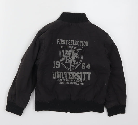 Vertbaudet Boys Grey Jacket Size 5 Years - First Selection University Atlantic Avenue