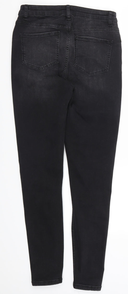 Denim Co Womens Black Denim Skinny Jeans Size 10 L27 in