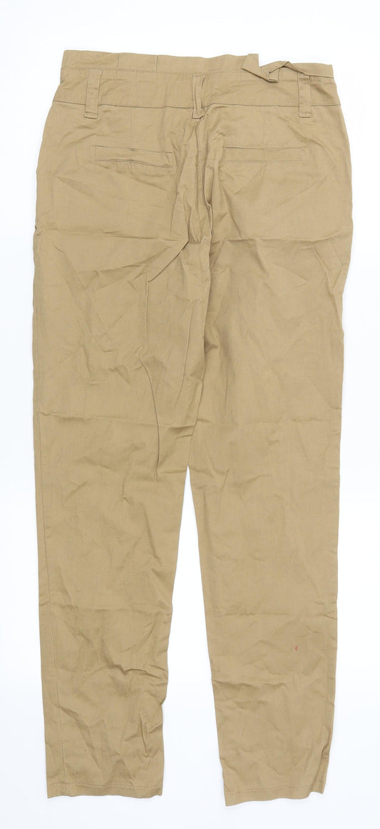 International Womens Beige Trousers Size 10 L26 in