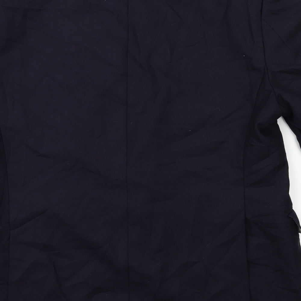 Aquascutum Mens Blue Jacket Suit Jacket Size 42