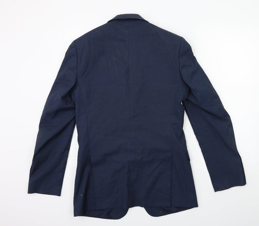 Marks and Spencer Mens Blue Jacket Suit Jacket Size 36