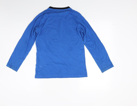 NEXT Boys Blue Pyjama Top Size 11-12 Years - Football