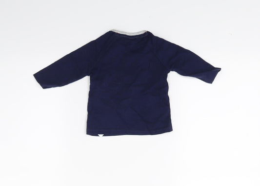 George Boys Blue Basic Casual Size 0-3 Months - Christmas