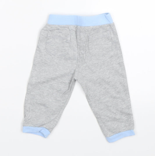 Tiny Ted Boys Grey Jogger Trousers Size 3-6 Months