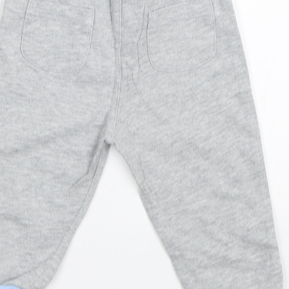 Tiny Ted Boys Grey Jogger Trousers Size 3-6 Months